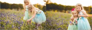 sisters in bluebonnets