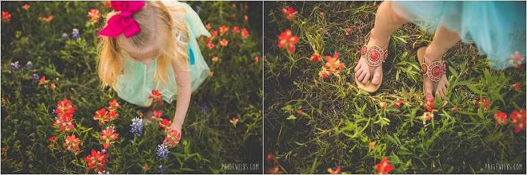 wildflowers fancy shoes little girl