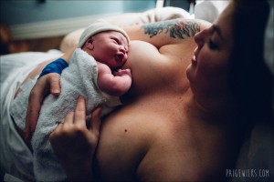 mother newborn first look