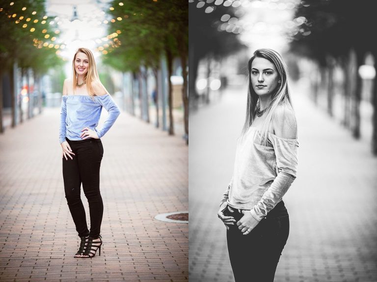 modern senior portraits