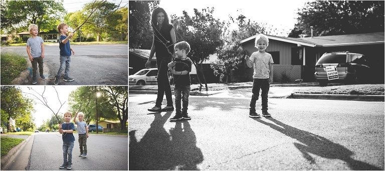 family walk austin texas