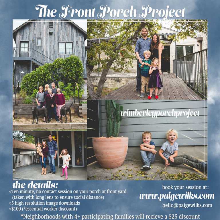 front porch project session wimberley dripping springs belterra