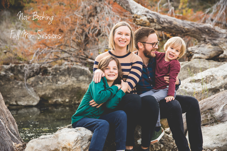 fall mini session wimberley